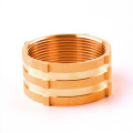 High Precision Cnc Brass Female Threaded Insert/grooving Insert